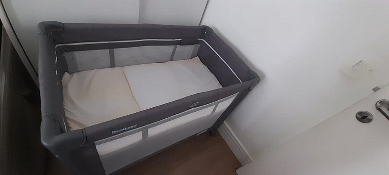 Lazer completo com piscina e sauna no Gonzaga