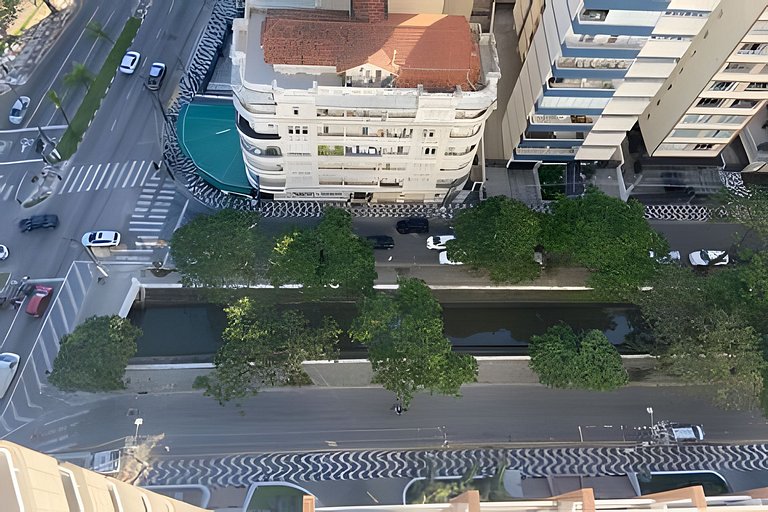 Incrível vista para o mar com piscina no Boqueirão