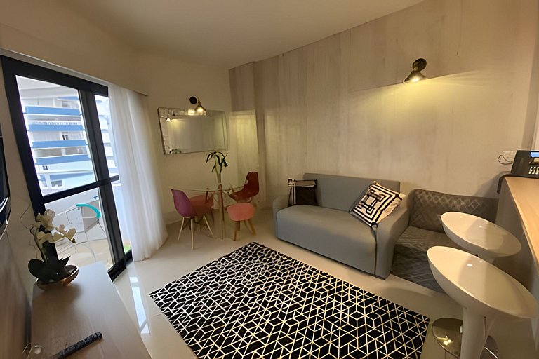 SHB - Melhor prédio de Santos! Vista para o mar!