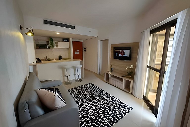 SHB - Melhor prédio de Santos! Vista para o mar!