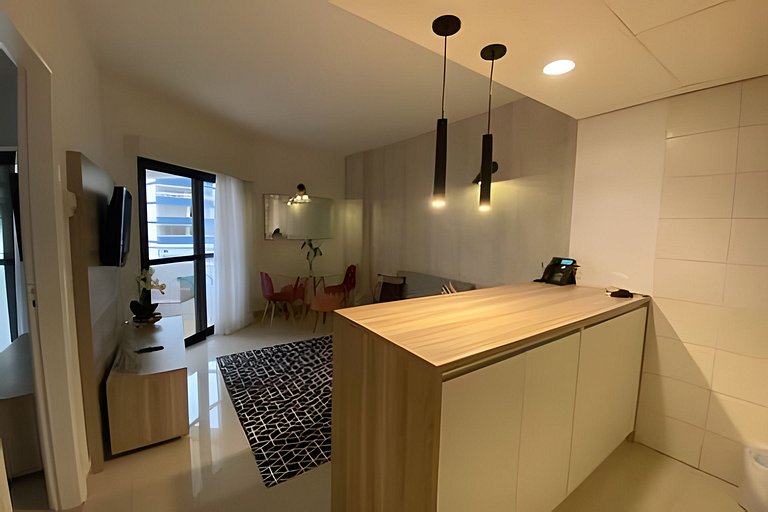 SHB - Melhor prédio de Santos! Vista para o mar!