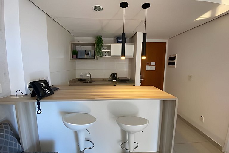 SHB - Melhor prédio de Santos! Vista para o mar!