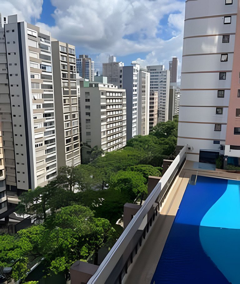 SHB - Melhor prédio de Santos! Vista para o mar!