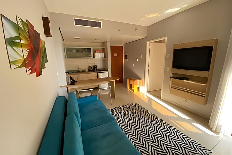 SHB - Pé na Areia: Refúgio vista mar no Gonzaga