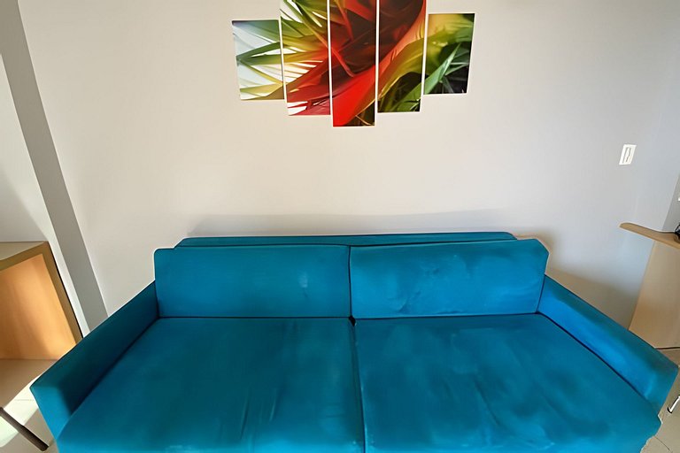 SHB - Pé na Areia: Refúgio vista mar no Gonzaga