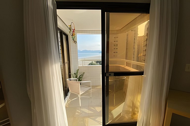 SHB - Pé na Areia: Refúgio vista mar no Gonzaga