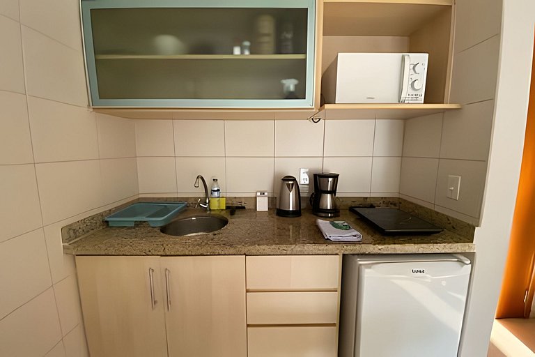 SHB - Pé na Areia: Refúgio vista mar no Gonzaga