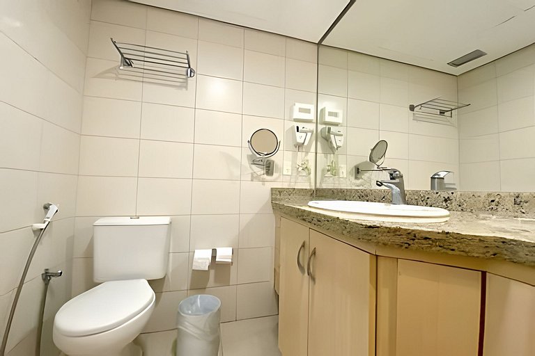 SHB - Pé na Areia: Refúgio vista mar no Gonzaga