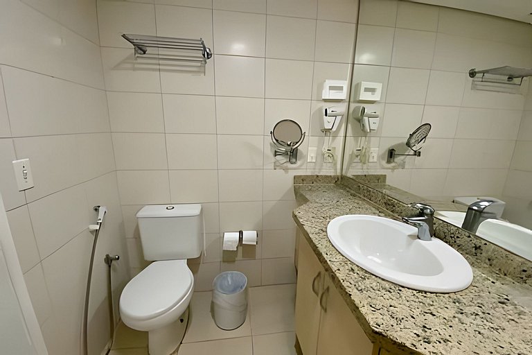 SHB - Pé na Areia: Refúgio vista mar no Gonzaga