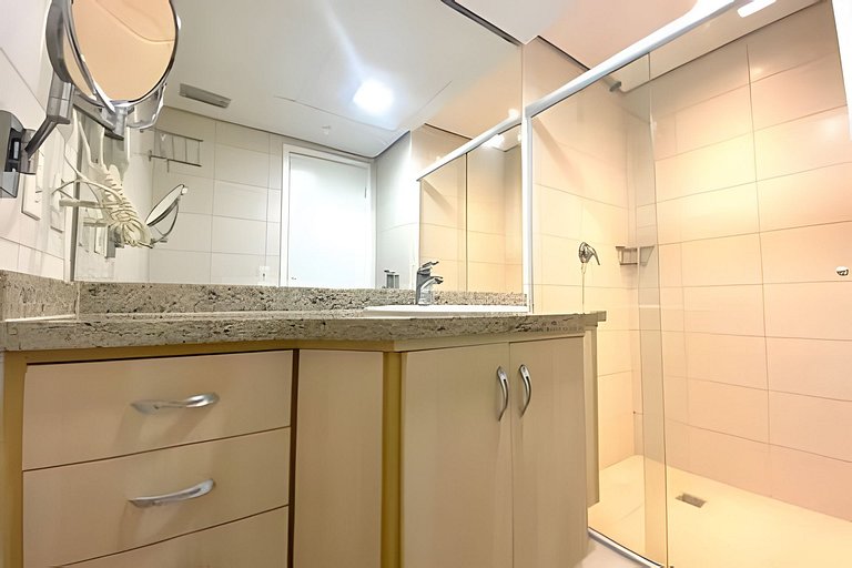 SHB - Pé na Areia: Refúgio vista mar no Gonzaga