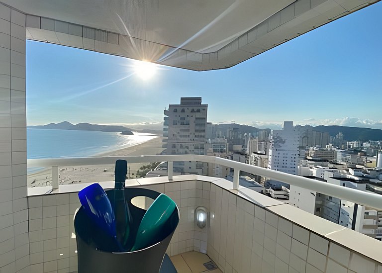 Inigualável vista para a praia do Gonzaga