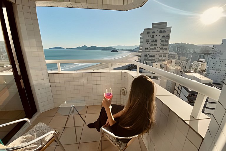 Inigualável vista para a praia do Gonzaga