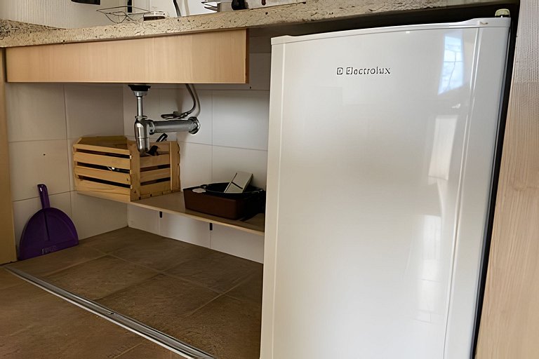 Charmoso flat com vista mar, piscina e wi fi!