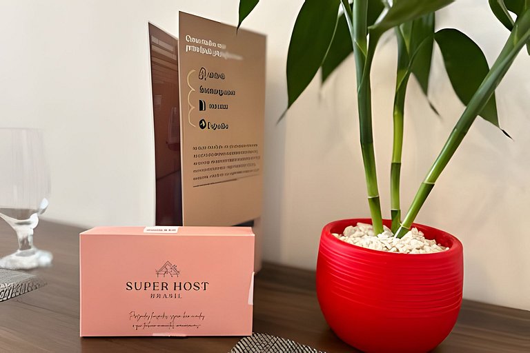 SHB - Studio no Coração do Gonzaga á Beira Mar