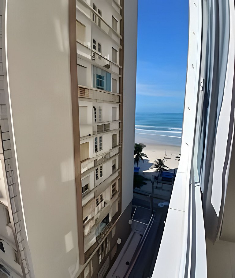 Pé na areia em Pitangueira, Guaruja