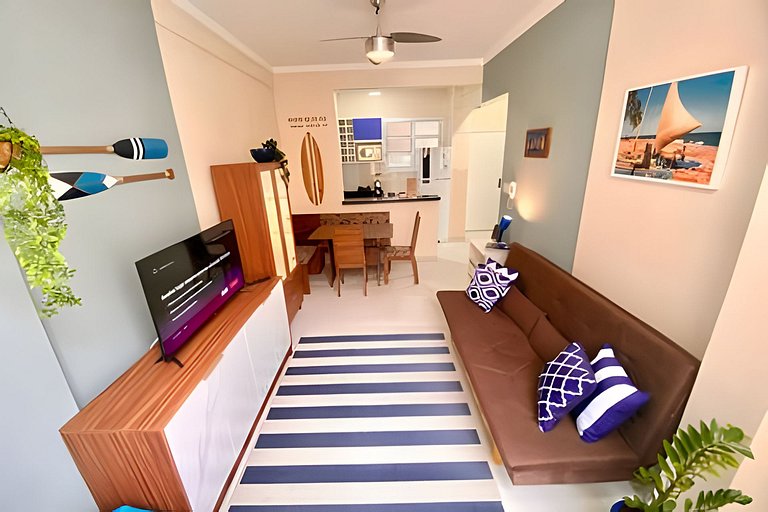 SHB - Pé na areia em Pitangueira, Guaruja