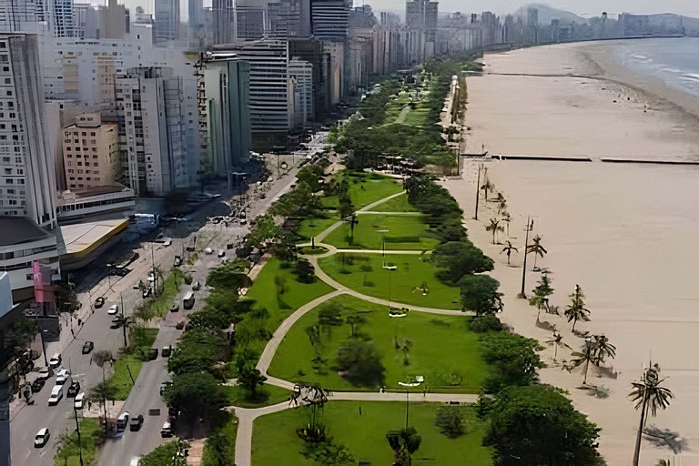 SHB - Elegante apto com vista mar no Gonzaga