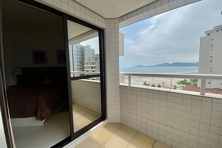 Elegante apto com vista mar no Gonzaga