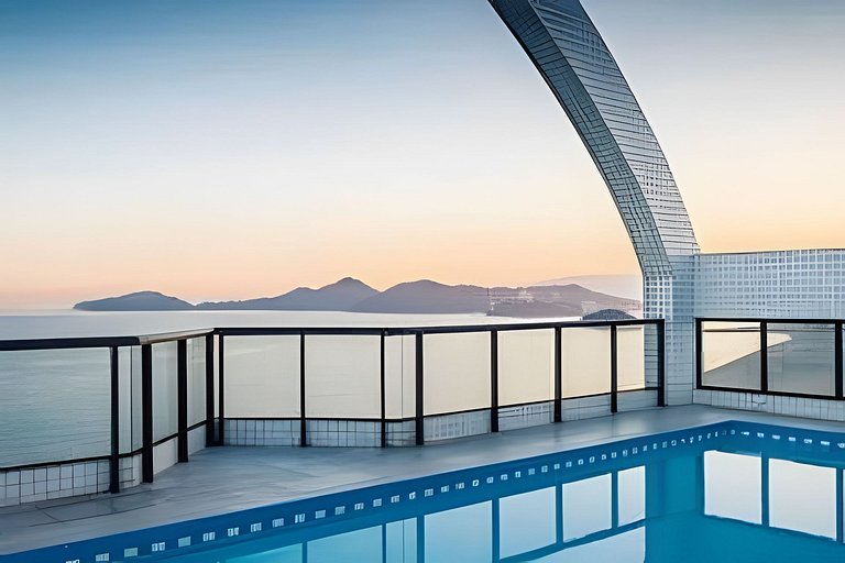 "Serenidade Marítima: Vista Impressionante