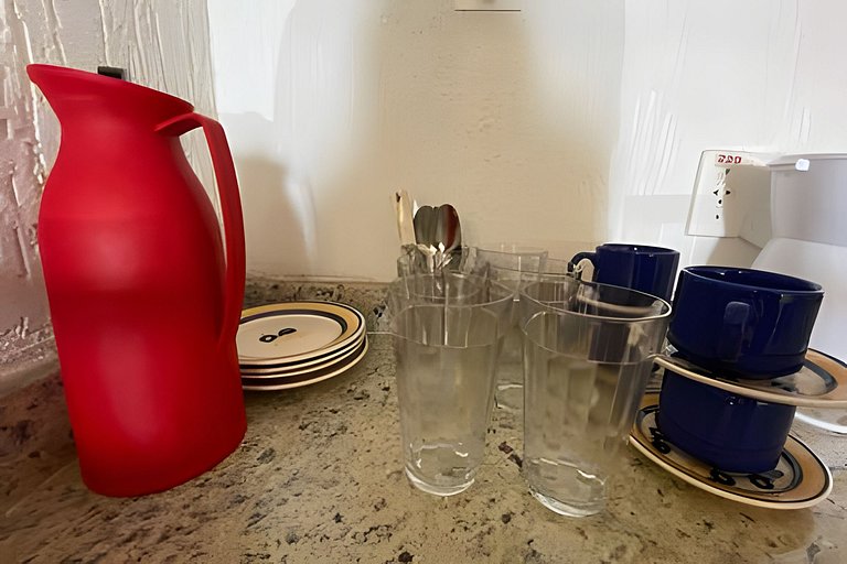 SHB - Flat beira-mar no Gonzaga p/ família!