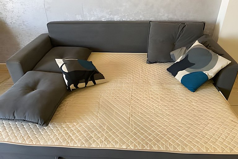 Flat à beira-mar no melhor de Santos para família!