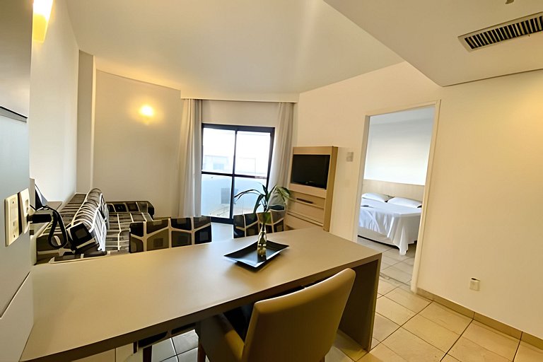 Lindo apartamento frente a praia!