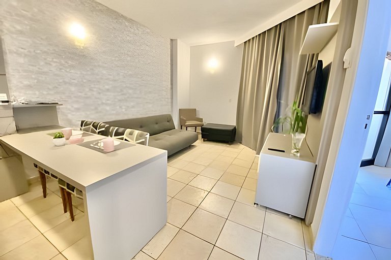 Lindo apartamento frente a praia!