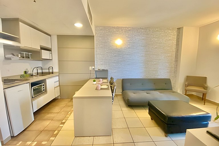 Lindo apartamento frente a praia!
