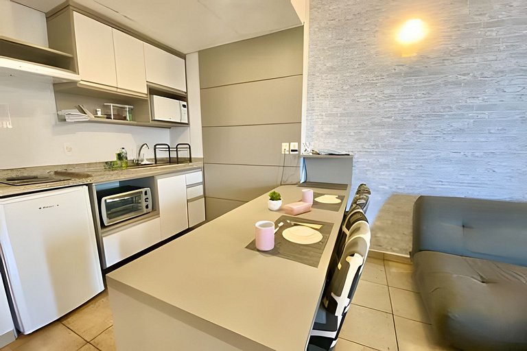 SHB - Lindo apartamento frente a praia!
