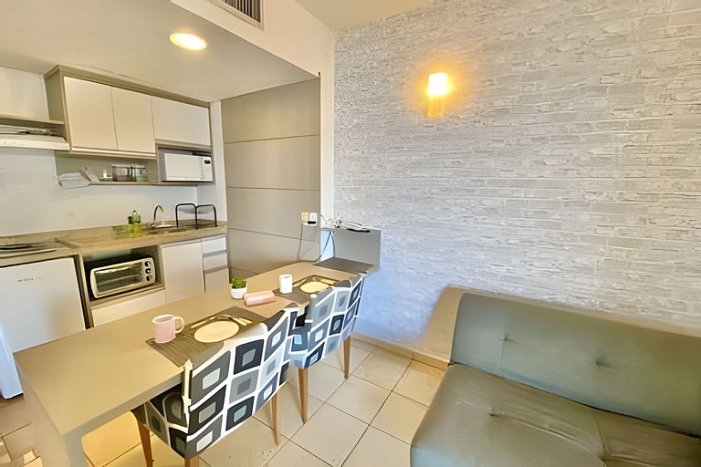 Lindo apartamento frente a praia!