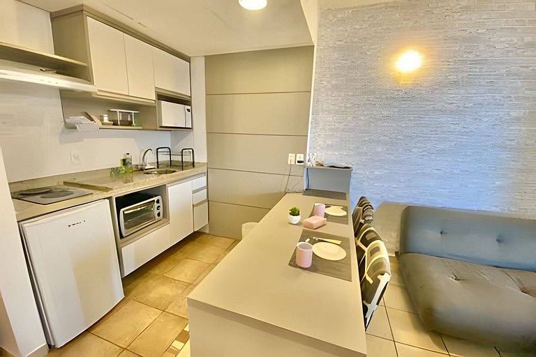 Lindo apartamento frente a praia!