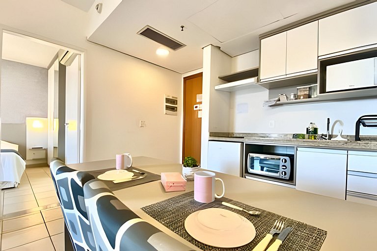 SHB - Lindo apartamento frente a praia!