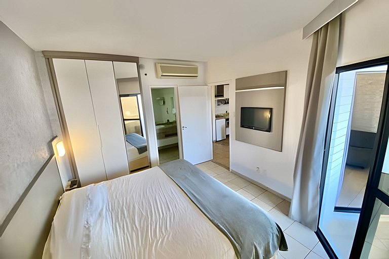 Lindo apartamento frente a praia!