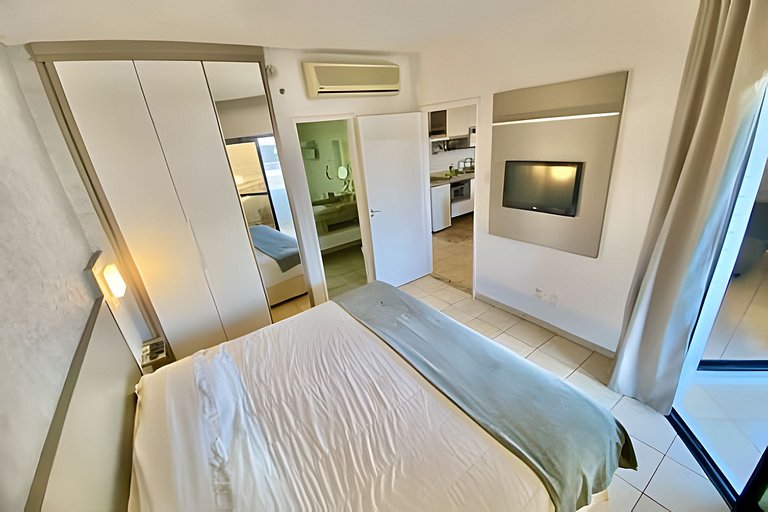 SHB - Lindo apartamento frente a praia!