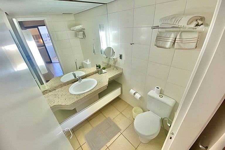 SHB - Lindo apartamento frente a praia!