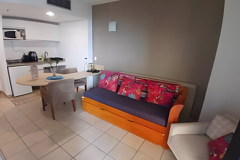 SHB - Flat vista mar no Boqueirão! Wi fi /Piscina