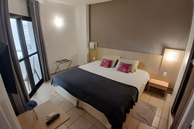 SHB - Flat vista mar no Boqueirão! Wi fi /Piscina