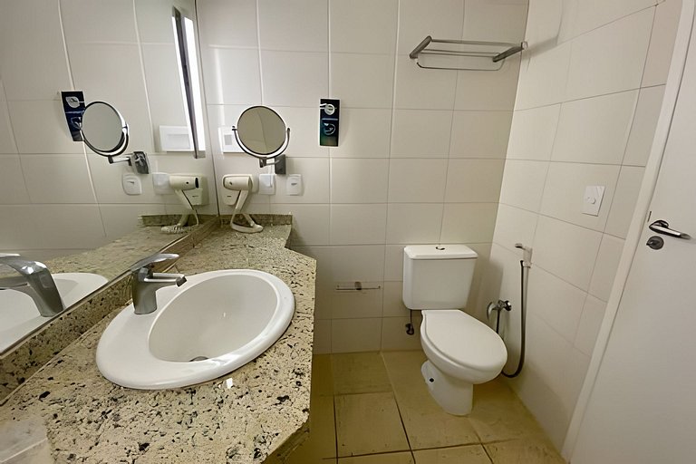 SHB - Flat vista mar no Boqueirão! Wi fi /Piscina