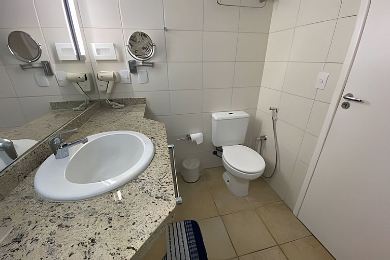 SHB - Flat vista mar no Boqueirão! Wi fi /Piscina