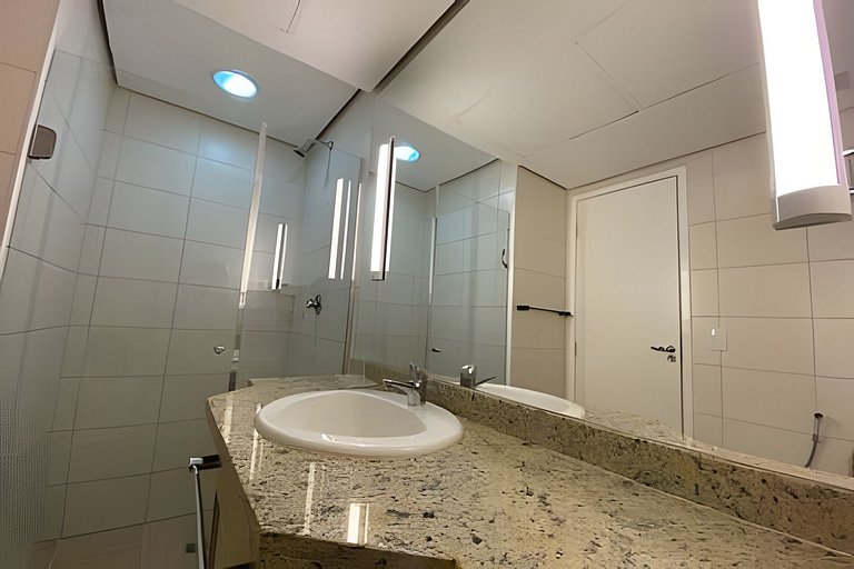 SHB - Flat vista mar no Boqueirão! Wi fi /Piscina