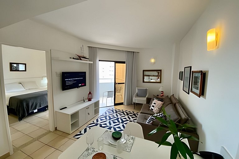 SHB - Piscina, vista mar e “pé na areia” em Santos