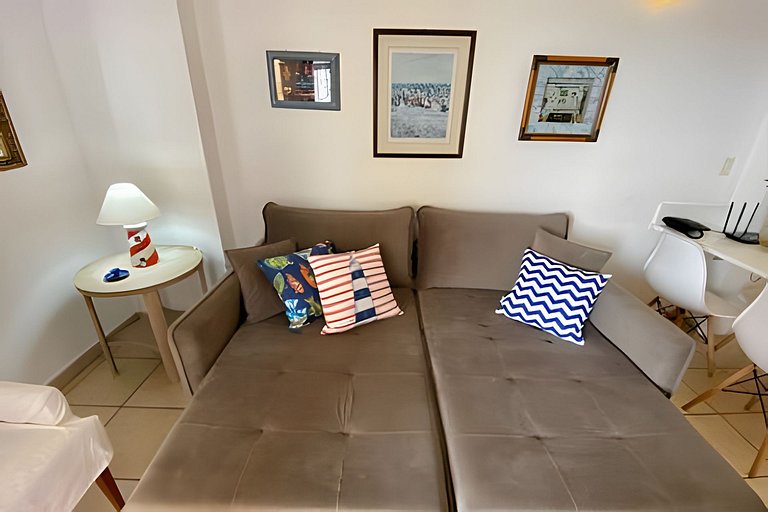 SHB - Piscina, vista mar e “pé na areia” em Santos