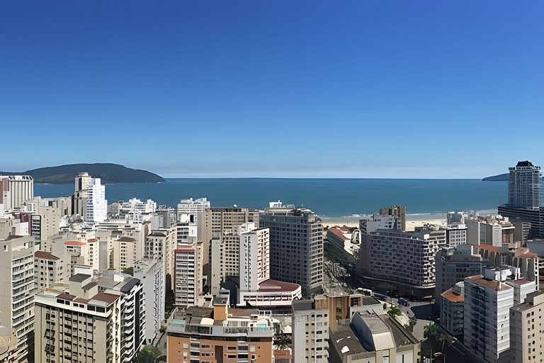 Requinte, vista mar, sauna e piscina!