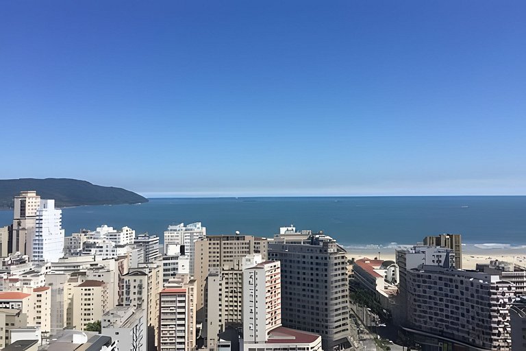 Requinte, vista mar, sauna e piscina!