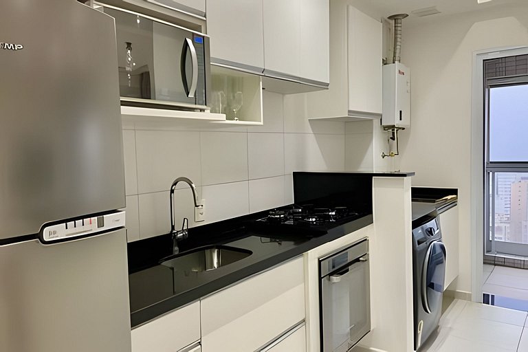 Requinte, vista mar, sauna e piscina!