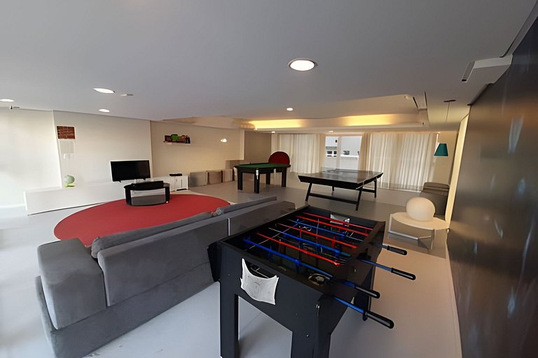 Requinte, vista mar, sauna e piscina!