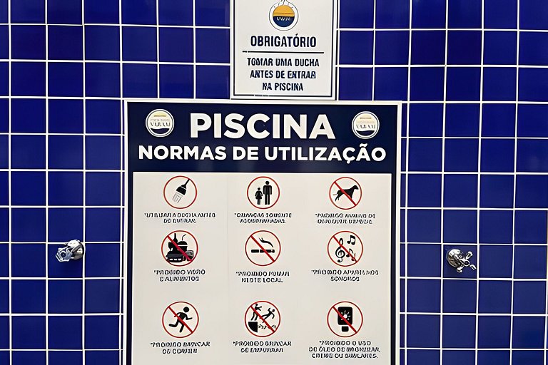 Lazer completo no melhor do Guarujá, com piscina!
