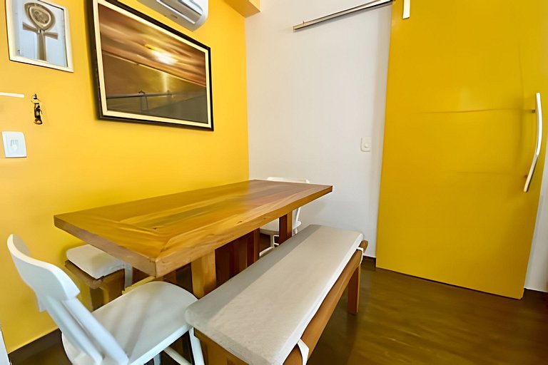 No coração do Gonzaga com piscina e lazer completo
