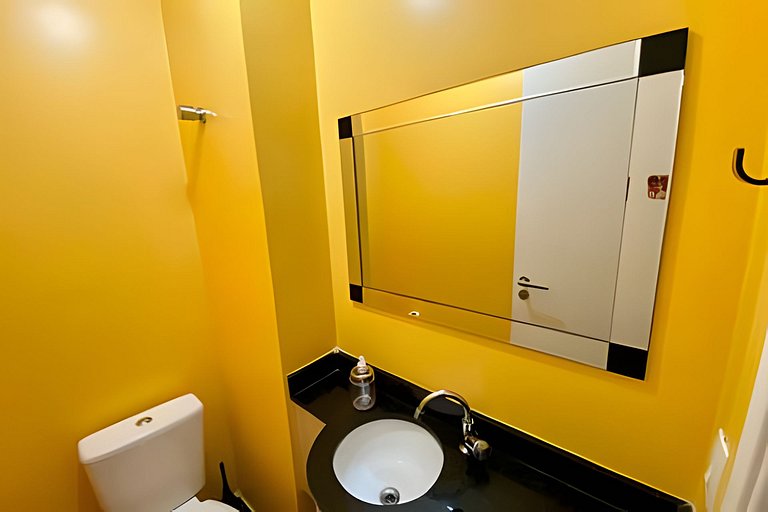 No coração do Gonzaga com piscina e lazer completo