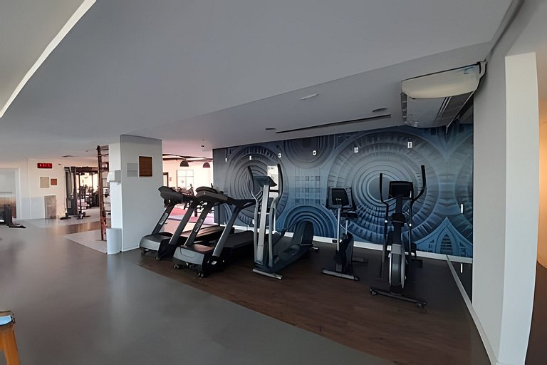 No coração do Gonzaga com piscina e lazer completo